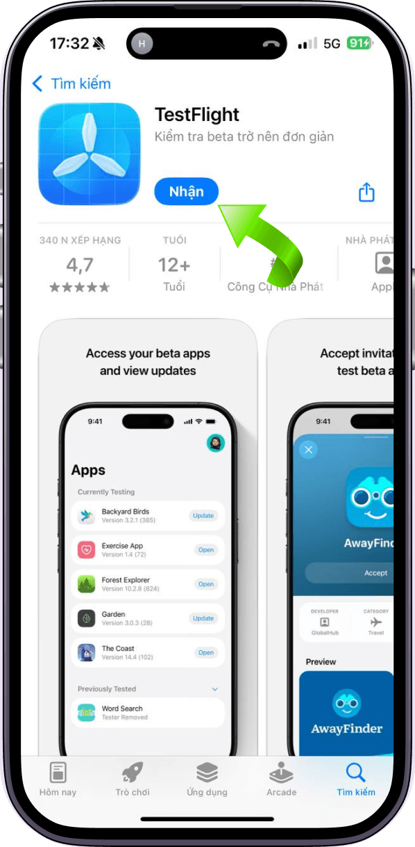 iOS App Preview